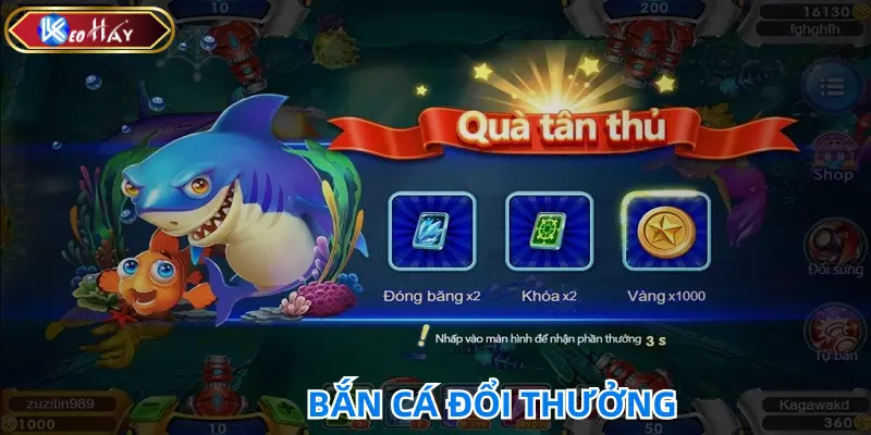 Quà và phần thưởng cực hấp dẫn